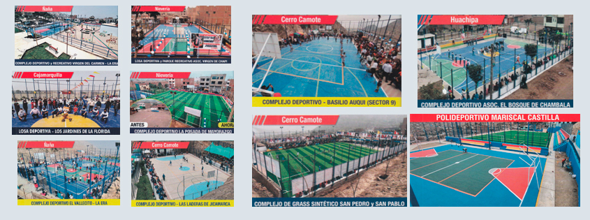 Espacios Deportivos en Lurigancho-Chosica